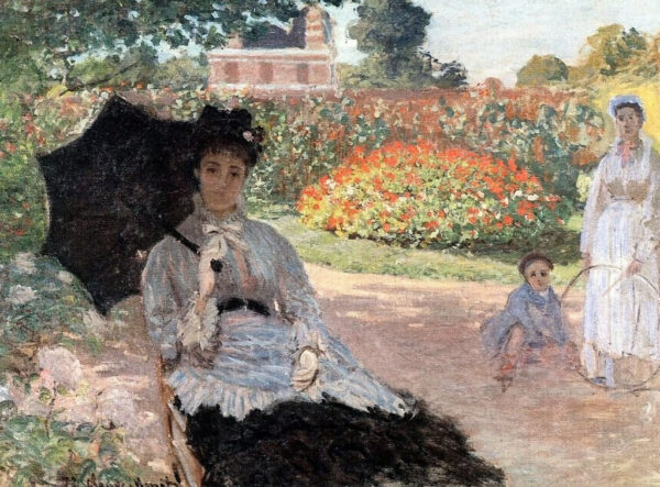 Camille en el jardín con Jean – Claude Monet Claude Monet Master Apollon