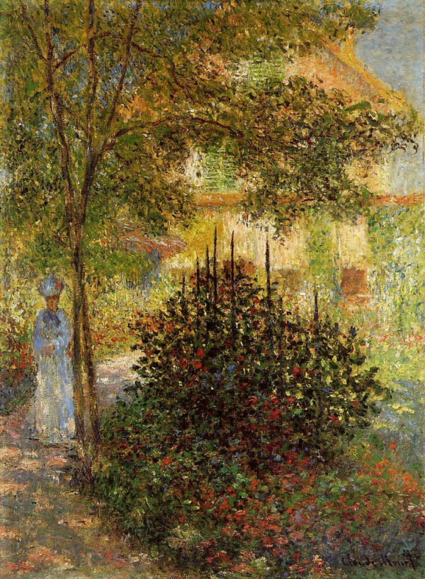 Camille en el jardín de Argenteuil – Claude Monet Claude Monet Master Apollon