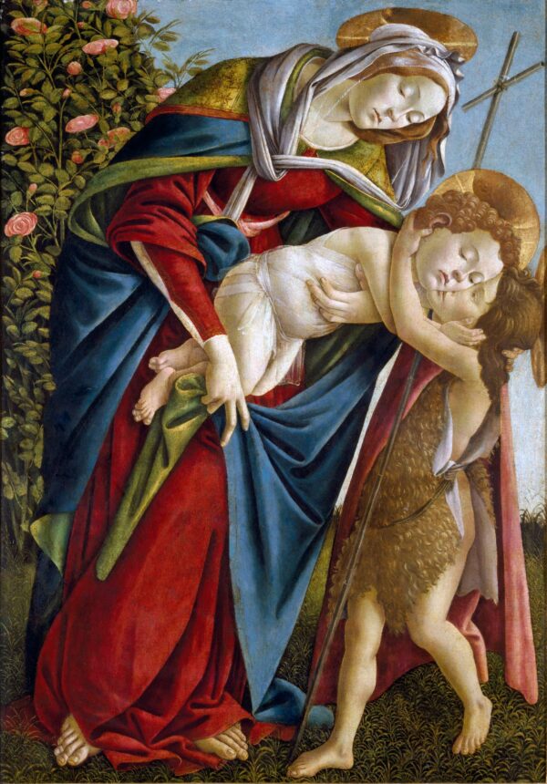 La Madonna con el niño y el niño Juan – Sandro Botticelli Sandro Botticelli Master Apollon