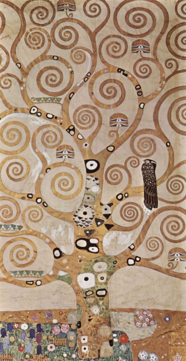 El árbol de la vida, sección central (detalle) – Gustav Klimt Gustav Klimt Master Apollon