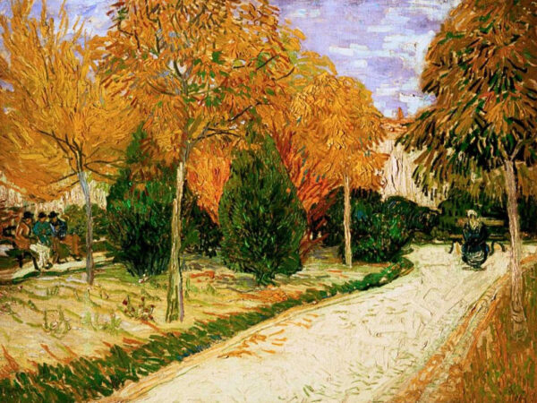 Jardín de otoño – Van Gogh Vincent Van Gogh Master Apollon