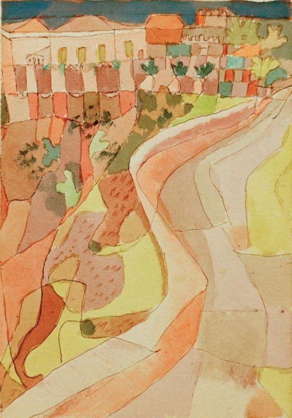 Ruta cerca de la Villa Mazzaro – Paul Klee Paul Klee Master Apollon