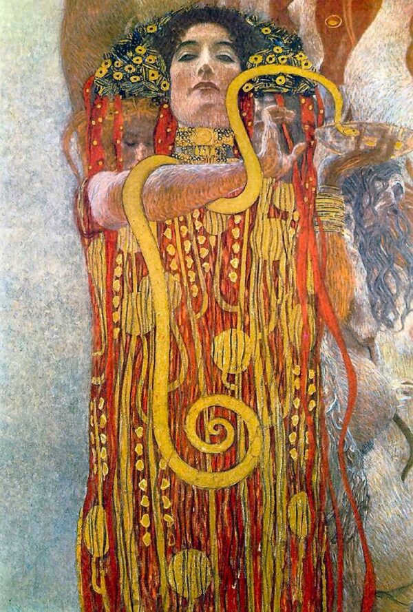 Hygieia Medicina Detalle – Gustav Klimt Cuadros populares Master Apollon