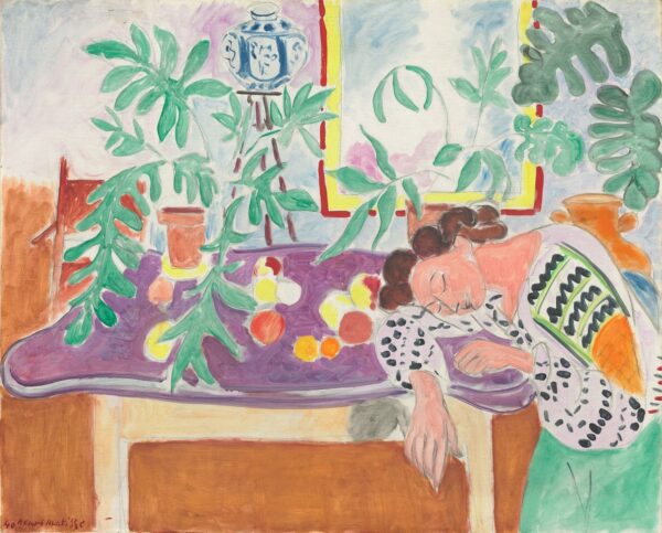 Naturaleza muerta con una mujer dormida – Matisse Henri Matisse Master Apollon