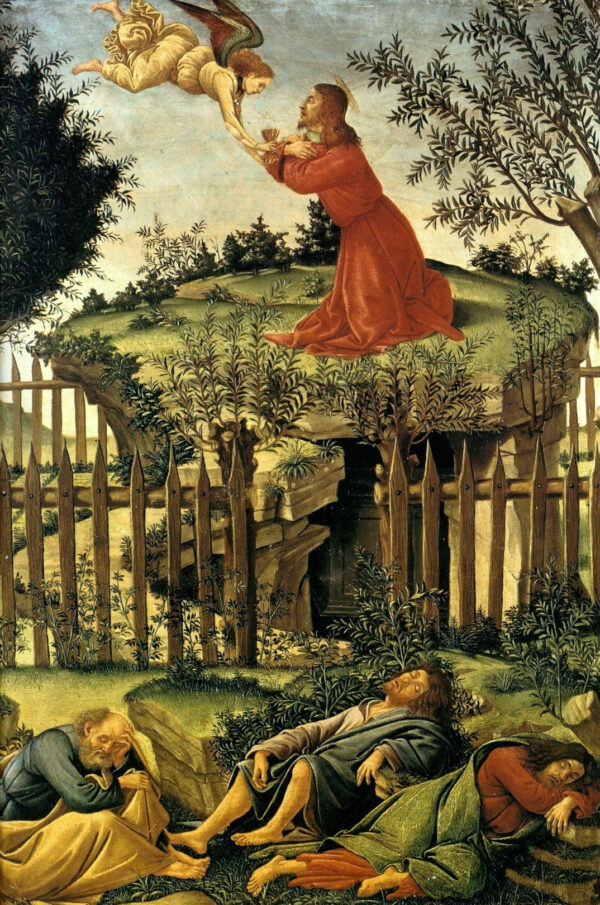 El Cristo en el Monte de los Olivos – Sandro Botticelli Sandro Botticelli Master Apollon