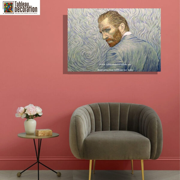 Retrato propio de Van Gogh en Tableau Vincent Van Gogh Master Apollon 4