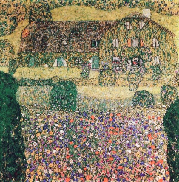 Villa en el Attersee – Gustav Klimt Gustav Klimt Master Apollon