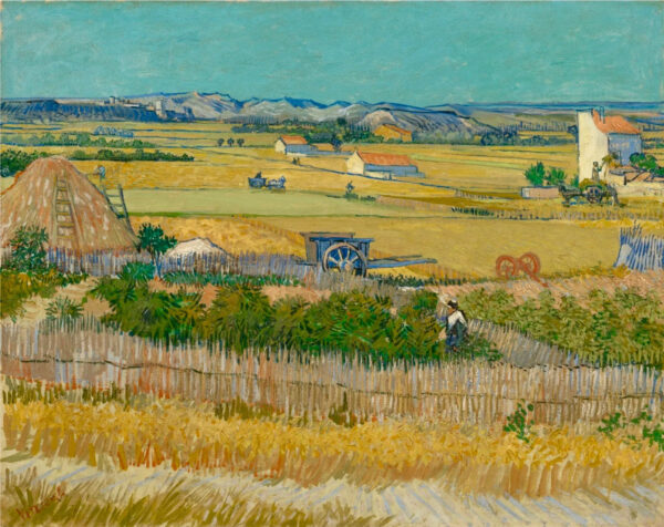 La Cosecha – La Llanura de la Crau – Van Gogh Cuadros populares Master Apollon