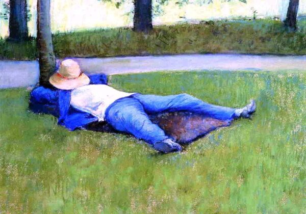 La siesta – Caillebotte Gustave Caillebotte Master Apollon