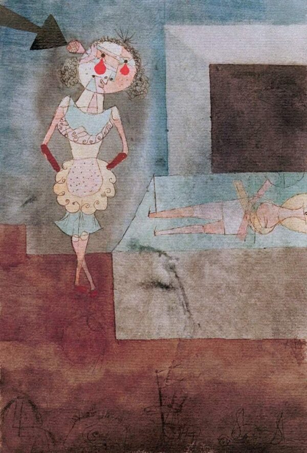 Suicidio de una sirvienta – Paul Klee Paul Klee Master Apollon