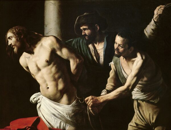 El Cristo en la Columna de la Flagelación – Caravaggio Caravaggio Master Apollon