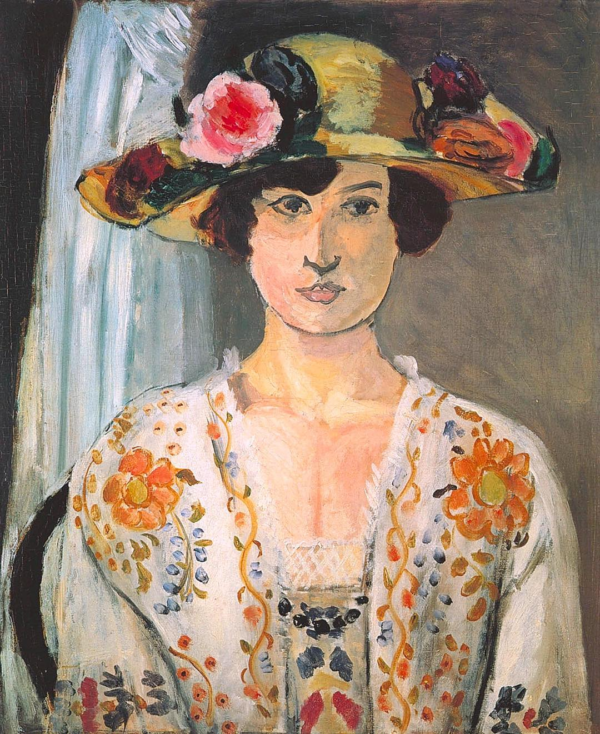 Mujer con sombrero de flores – Matisse Henri Matisse Master Apollon