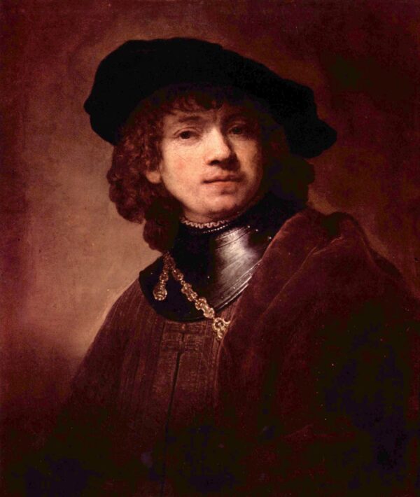 Autorretrato como adolescente – Rembrandt van Rijn Rembrandt van Rijn Master Apollon