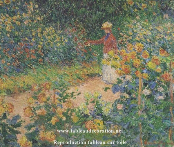 Tabla del jardín de Claude Monet Claude Monet Master Apollon