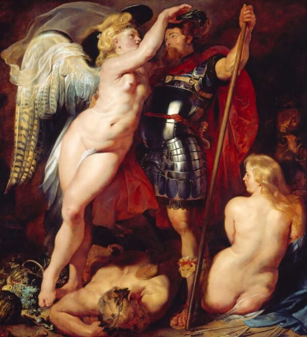 El coronamiento del héroe de virtud – Peter Paul Rubens Peter Paul Rubens Master Apollon