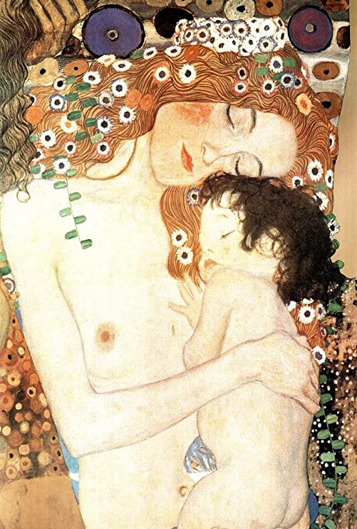 Madre e hijo – Gustav Klimt Cuadros populares Master Apollon