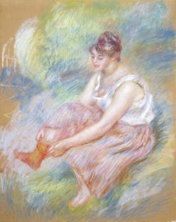 Después del baño, hacia 1890 – Pierre-Auguste Renoir Pierre-Auguste Renoir Master Apollon