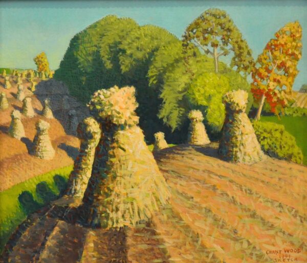 Campo de maíz Iowa – Grant Wood Grant Wood Master Apollon