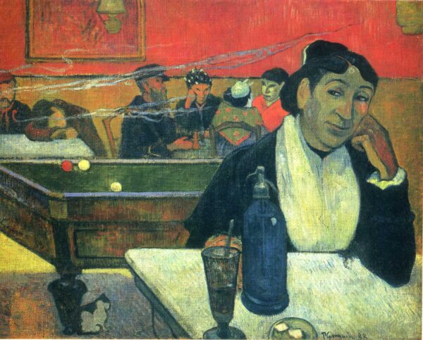 El café de noche en Arles – Paul Gauguin Paul Gauguin Master Apollon