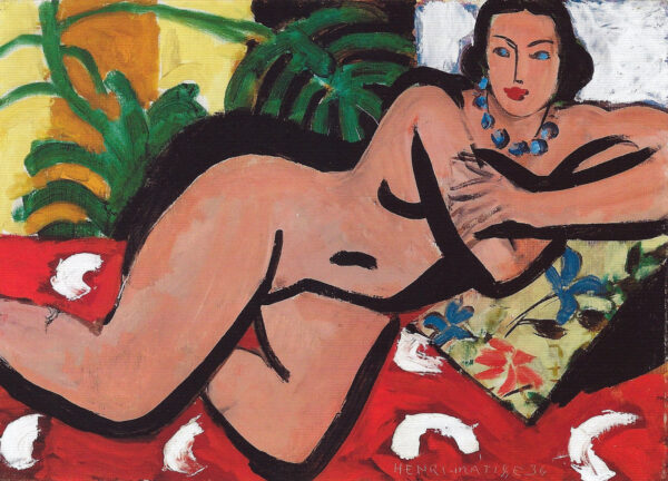 Nu mi-couché aux ojos azules – Matisse Henri Matisse Master Apollon