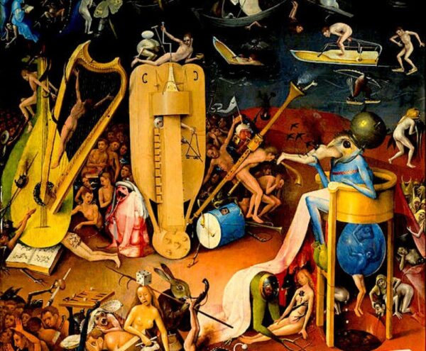 El jardín de las delicias terrenales (el infierno) 3 – Jérôme Bosch Hieronymus Bosch Master Apollon