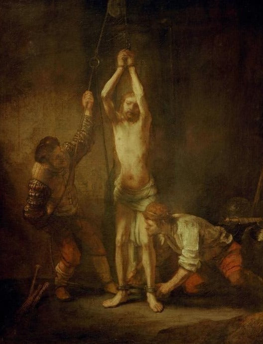 El Cristo en la columna – Rembrandt van Rijn Rembrandt van Rijn Master Apollon