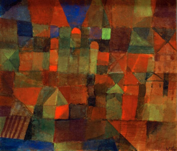 La ciudad de los tres cúpulas – Paul Klee Paul Klee Master Apollon