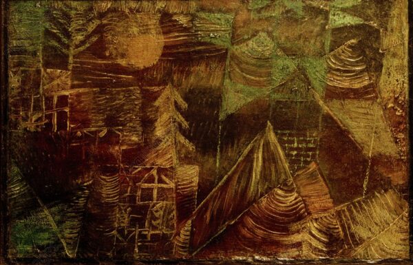 Ermitage en el bosque, 1921 – Paul Klee Paul Klee Master Apollon