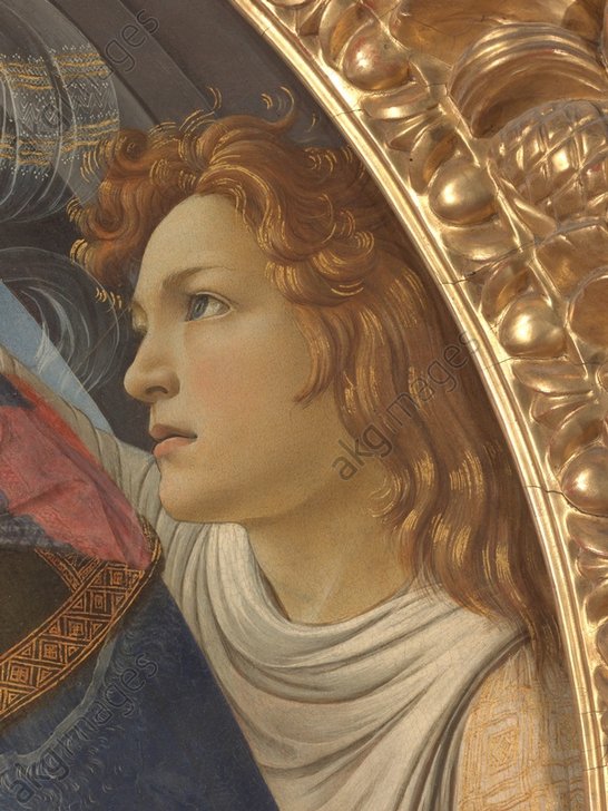 Madonna Magnificat, Ángel – Sandro Botticelli Sandro Botticelli Master Apollon