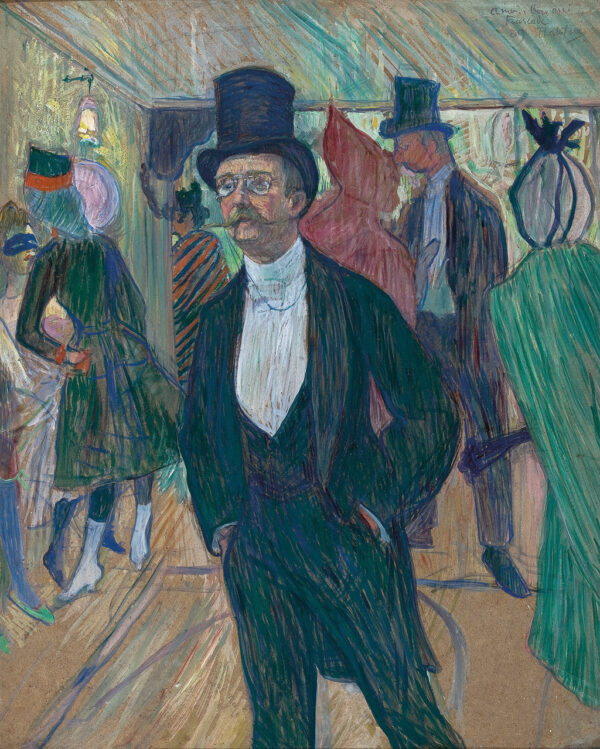 Monsieur Fourcade – Toulouse Lautrec Henri de Toulouse-Lautrec Master Apollon