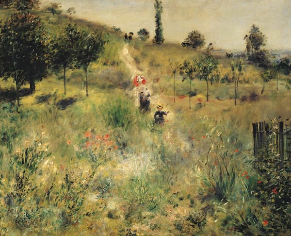 Camino avanzando en la alta hierba – Pierre-Auguste Renoir Pierre-Auguste Renoir Master Apollon