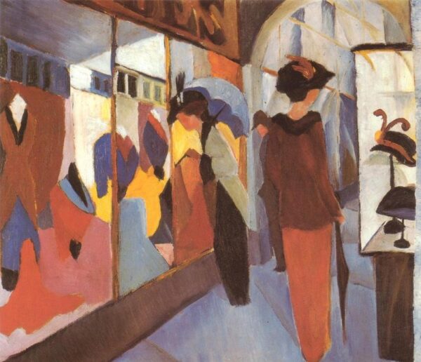 La tienda de moda – August Macke August Macke Master Apollon