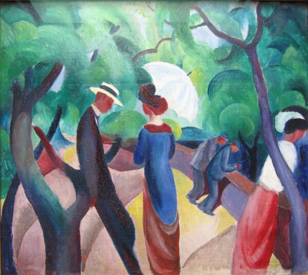 Paseo de agosto Macke – August Macke August Macke Master Apollon