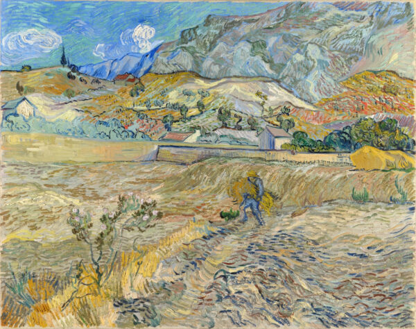 Paisaje en Saint-Rémy – Van Gogh Vincent Van Gogh Master Apollon