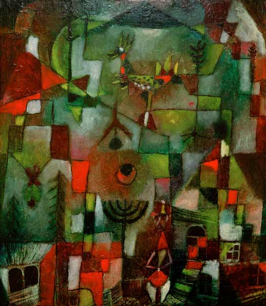 Imagen con el gallo y el granadero – Paul Klee Paul Klee Master Apollon