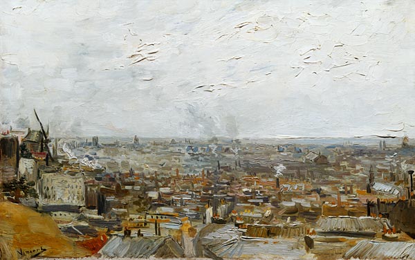 Vista de París desde Montmartre – Van Gogh Vincent Van Gogh Master Apollon