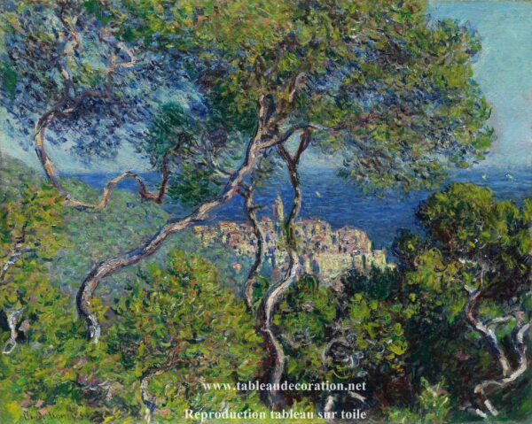 Las Villas en Bordighera – Cuadro conocido de Monet Claude Monet Master Apollon