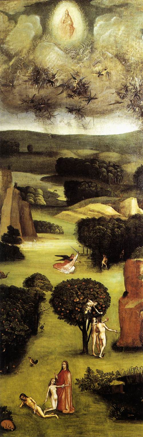 El Juicio Final, ala interior izquierda (Paraíso) – Jérôme Bosch Hieronymus Bosch Master Apollon