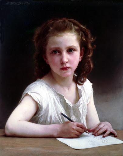 Una vocación – William Bouguereau William Bouguereau Master Apollon