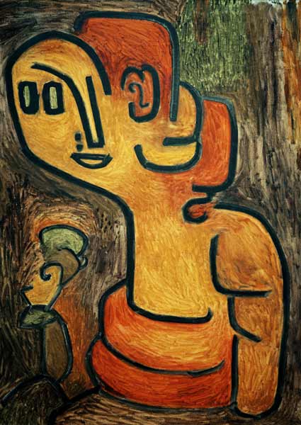 Retrato en busto de Gaia – Paul Klee Paul Klee Master Apollon