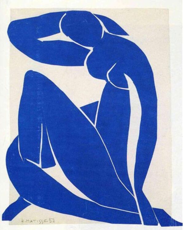 Nu bleu II – Matisse se traduce al español mexicano como “Nu azul II – Matisse Henri Matisse Master Apollon