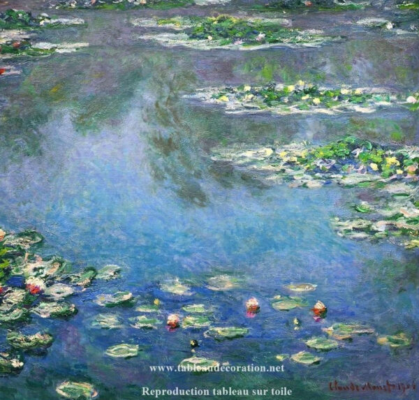 Nymphéas – Cuadro conocido de Claude Monet “Los nenúfares” de Claude Monet Master Apollon