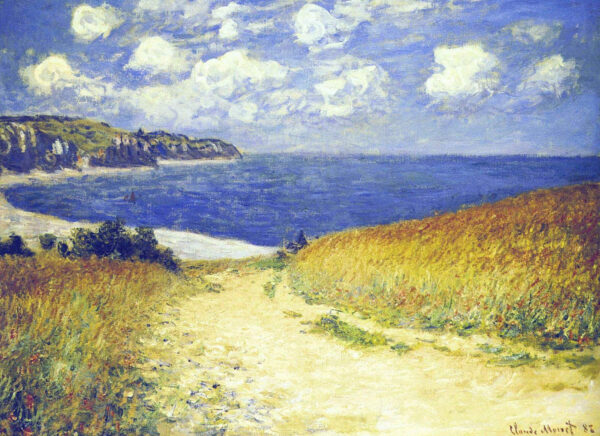 Camino entre los trigales en Pourville – Claude Monet Claude Monet Master Apollon