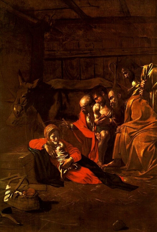 La adoración de los pastores – Caravaggio Caravaggio Master Apollon