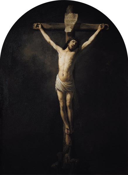 El Cristo en la cruz – Rembrandt van Rijn Rembrandt van Rijn Master Apollon