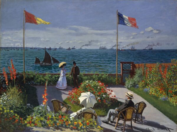 Terraza en Sainte-Adresse – Claude Monet Claude Monet Master Apollon