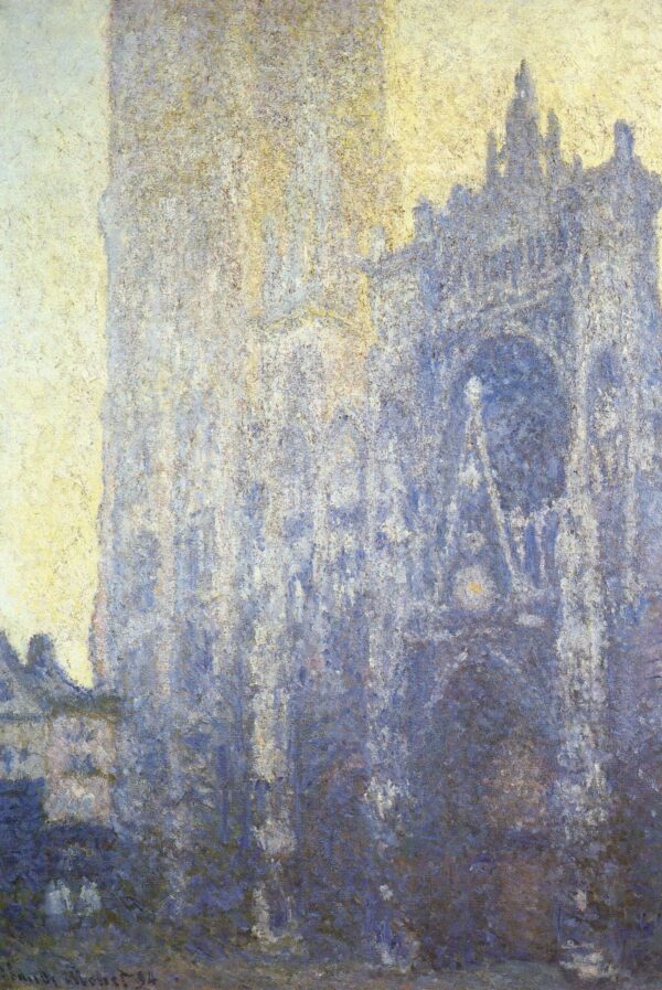 La catedral de Ruan. El portal, efecto de la mañana (W1347) – Claude Monet Claude Monet Master Apollon