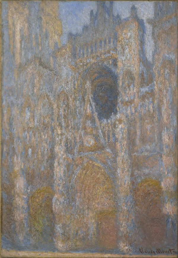 La fachada de la catedral de Ruan al sol (W1358) – Claude Monet Claude Monet Master Apollon