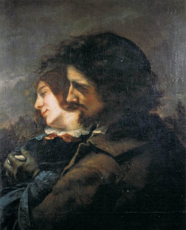 Los amantes – Gustave Courbet Gustave Courbet Master Apollon