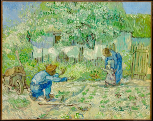 Los primeros pasos (según Millet) – Van Gogh Vincent Van Gogh Master Apollon